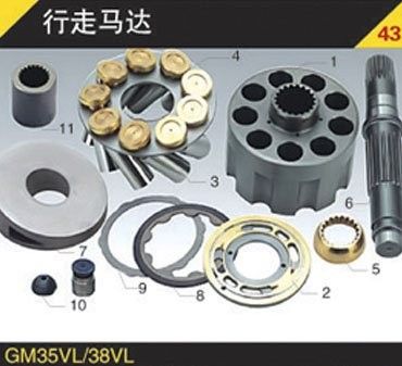হাইড্রোলিক পিস্টন পাম্প অংশ Sauer SPV15 / 18